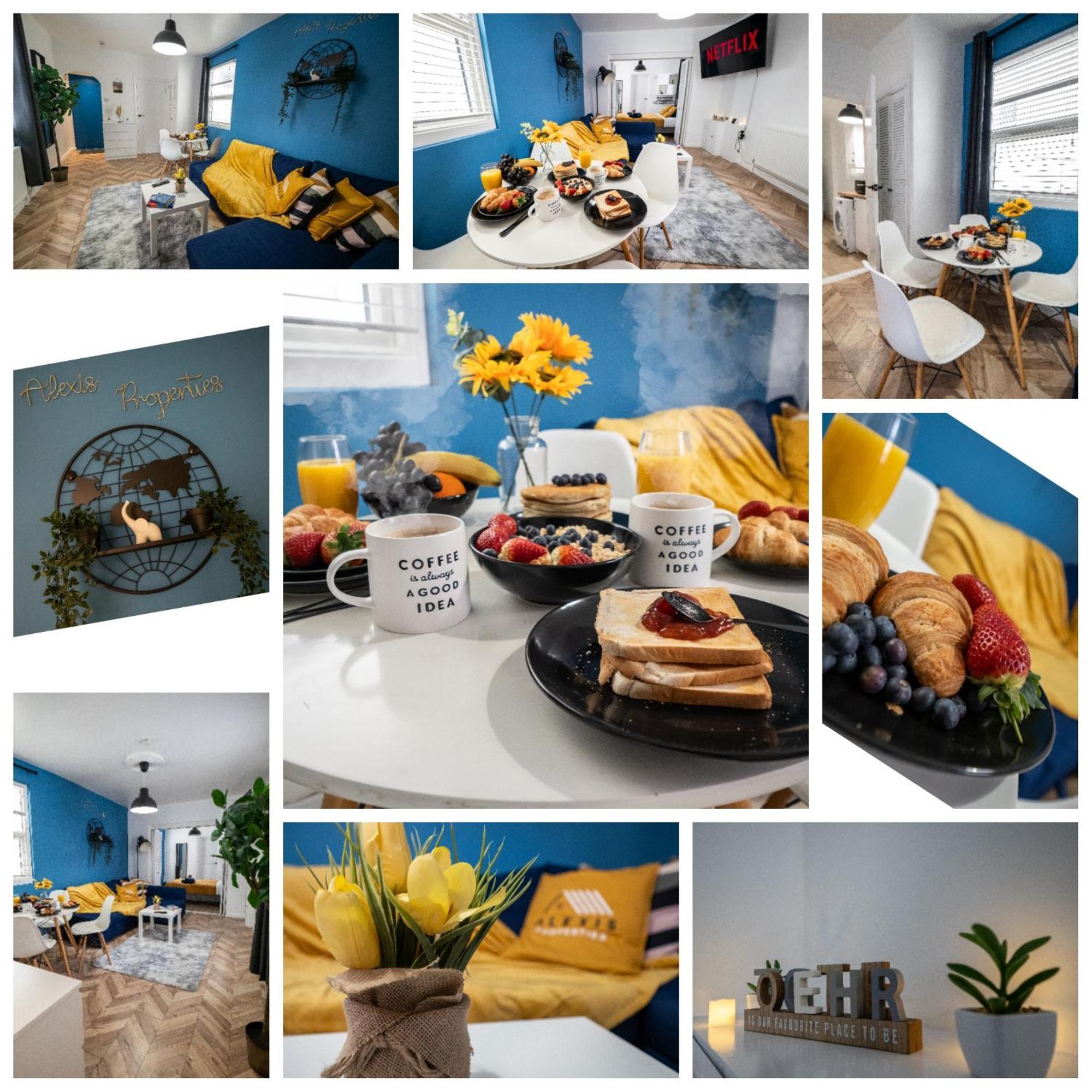 Seaside Retreat: Luxury 1-Bed, Free Parking Apartamento Portsmouth Exterior foto